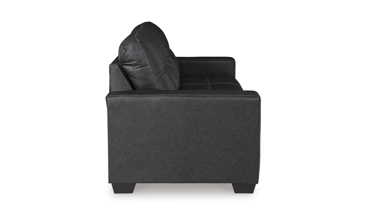 Modern Heritage Barlin Mills Queen Sofa Sleeper in Faux Leather-jennifer Furniture