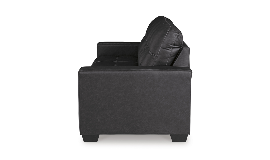 Modern Heritage Barlin Mills Queen Sofa Sleeper in Faux Leather-jennifer Furniture