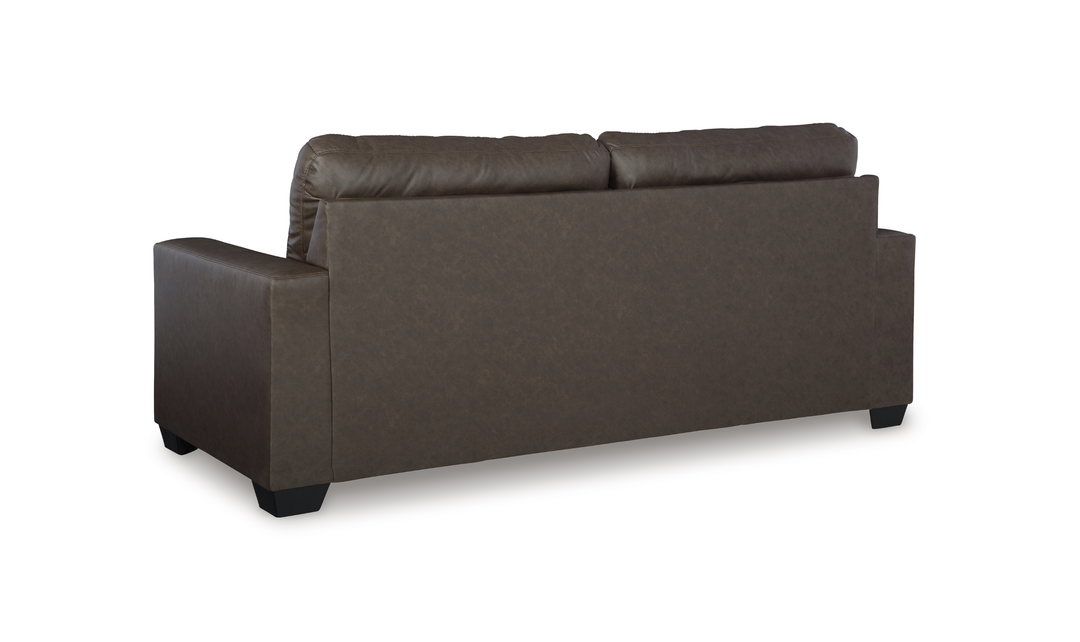Modern Heritage Barlin Mills Queen Sofa Sleeper in Faux Leather-jennifer Furniture