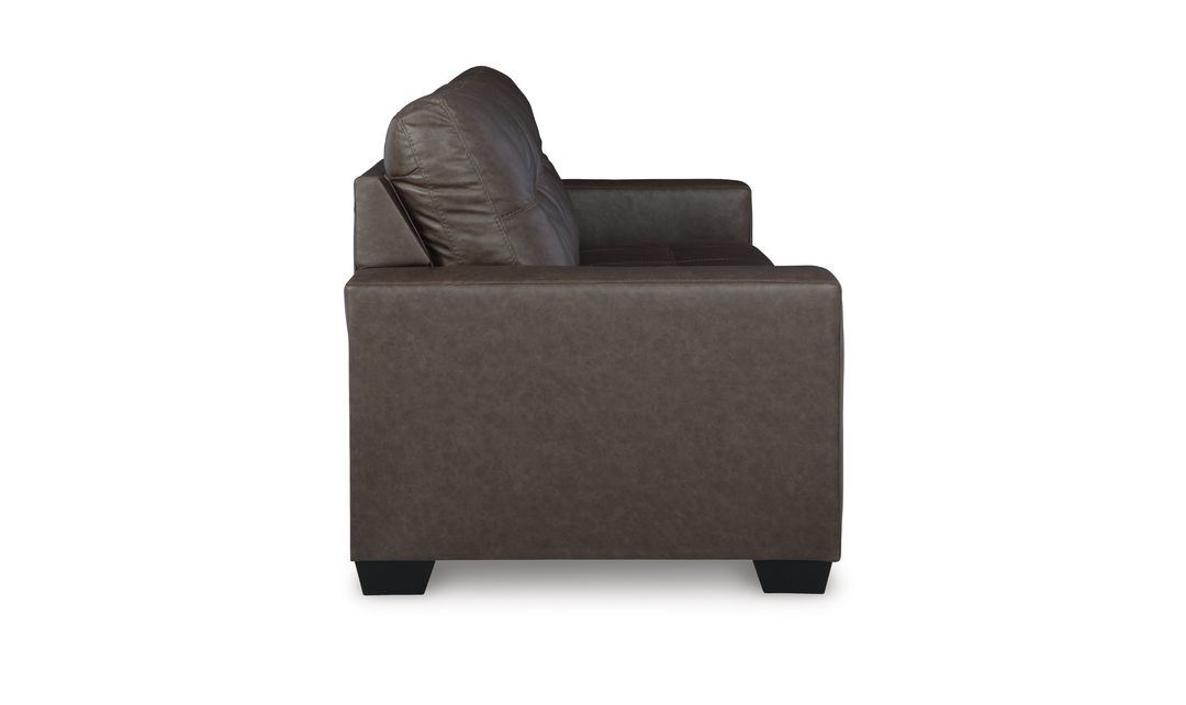 Modern Heritage Barlin Mills Queen Sofa Sleeper in Faux Leather-jennifer Furniture