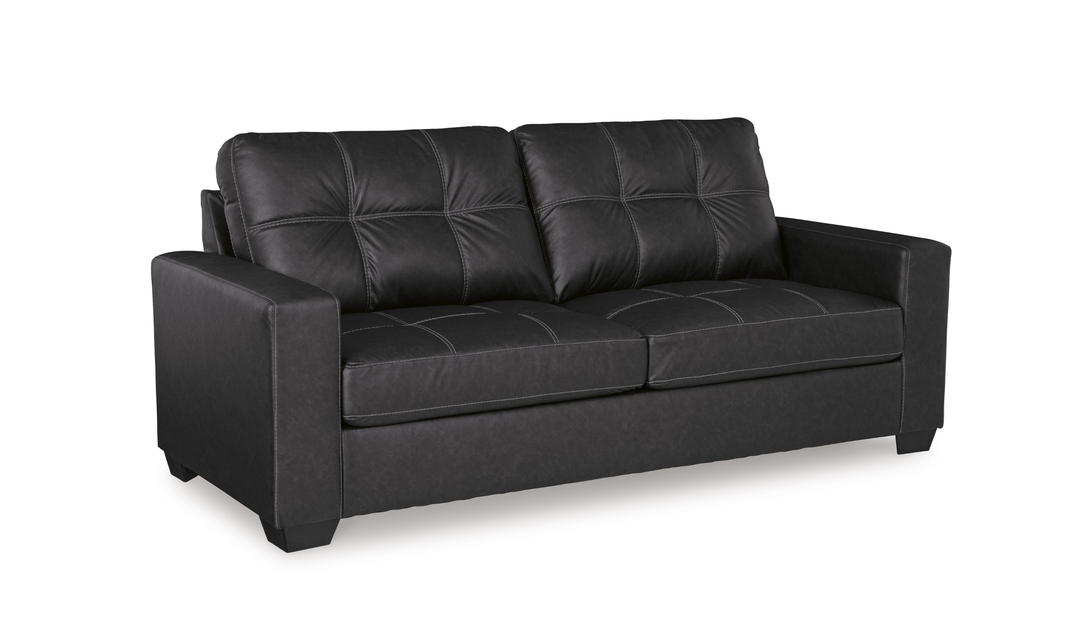 Modern Heritage Barlin Mills Queen Sofa Sleeper in Faux Leather-jennifer Furniture