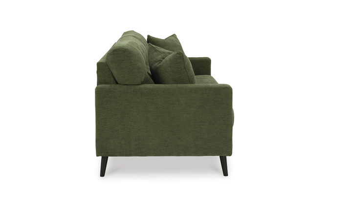 Modern Heritage Bixler 2-Seater Stationary Fabric Sofa With Tufted Back