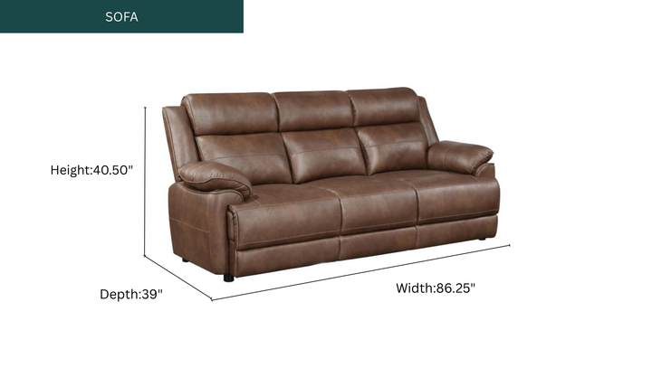 Modern Heritage Ellington Fabric 2-piece Sofa Set with Padded Arms-Jennifer Furniture