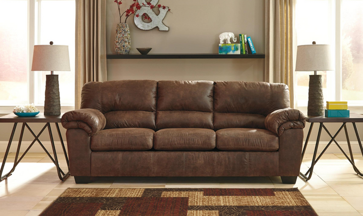 Modern Heritage Bladen 3-Seater Faux leather Sleeper Sofa (Full Size)