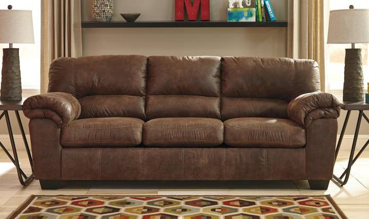 Modern Heritage Bladen 3-Seater Faux leather Sleeper Sofa (Full Size)