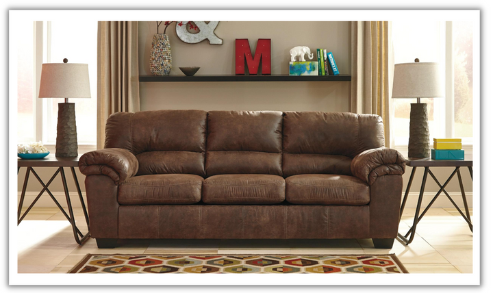 Modern Heritage Bladen 3-Seater Faux leather Sleeper Sofa (Full Size)