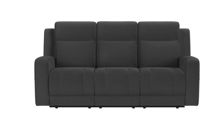 Modern Heritage Brentwood Fabric Motion Reclining 3 Seater Sofa-jennifer