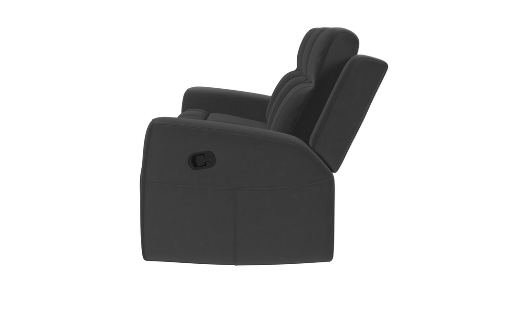 Modern Heritage Brentwood Fabric Motion Reclining 3 Seater Sofa-jennifer