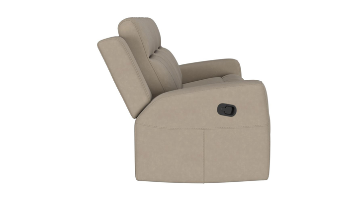 Modern Heritage Brentwood Fabric Motion Reclining 3 Seater Sofa-jennifer