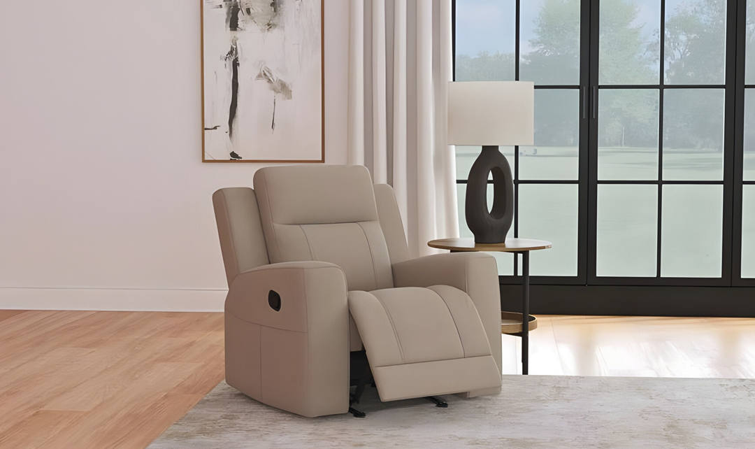 Modern Heritage Brentwood Fabric Motion Reclining Chair-jennifer