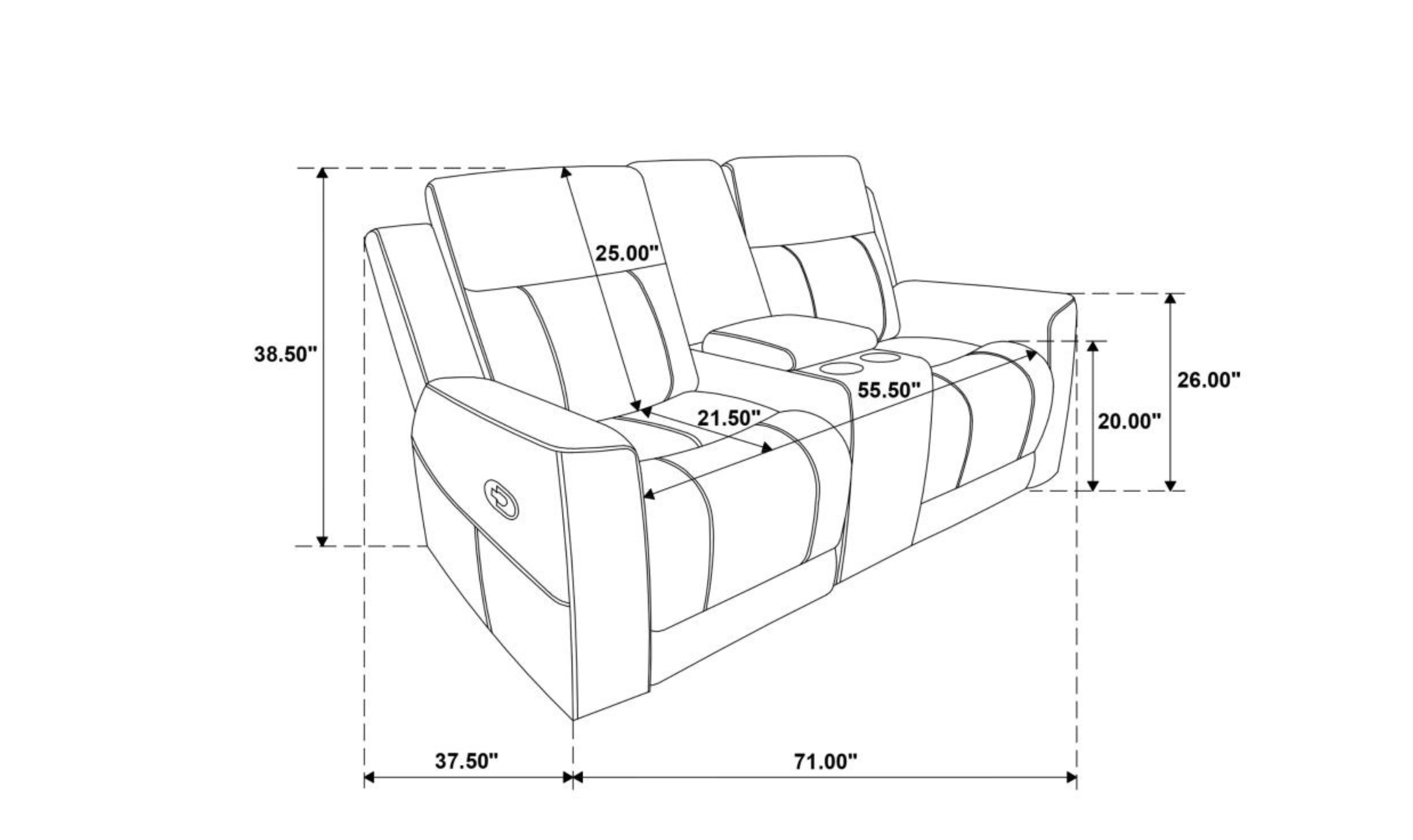 Modern Heritage Brentwood Fabric Reclining Living Room Set-jennifer