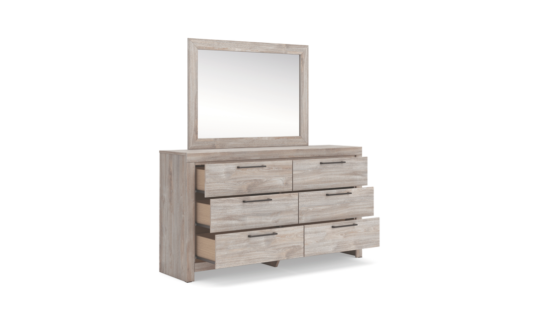 Modern Heritage Broachmyn Dresser and Mirror - Jennifer Furniture