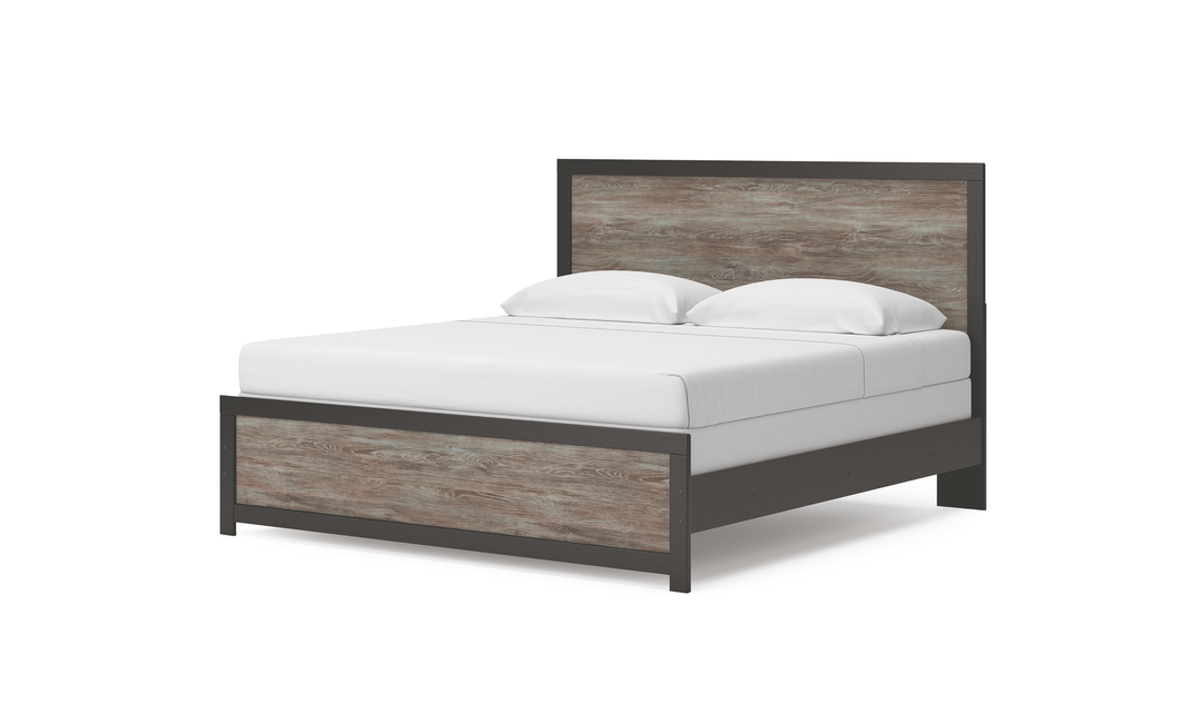 Modern Heritage Broachmyn Queen Panel Bed - Jennifer Furniture