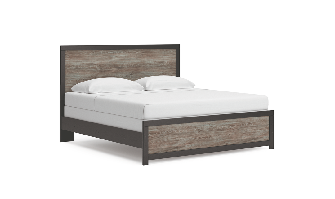 Modern Heritage Broachmyn Queen Panel Bed - Jennifer Furniture