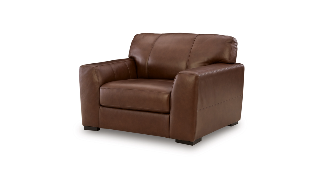 Modern Heritage Brogliano Canyon Leather Chair and a Half-Jennifer Furniture