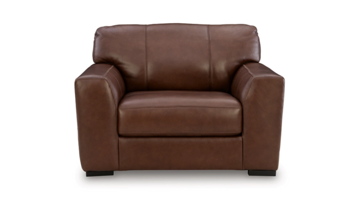 Modern Heritage Brogliano Canyon Leather Chair and a Half-Jennifer Furniture