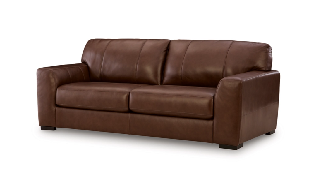 Modern Heritage Brogliano Leather Canyon Sofa-Jennifer Furniture