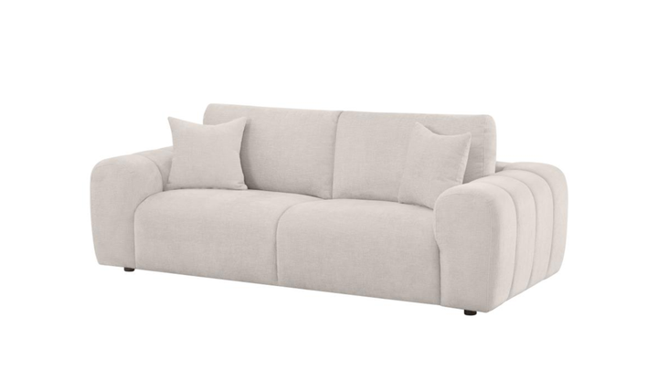 Coaster Burnett Chenille Fabric Wide Arm Sofa