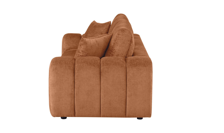 Coaster Burnett Chenille Fabric Wide Arm Sofa