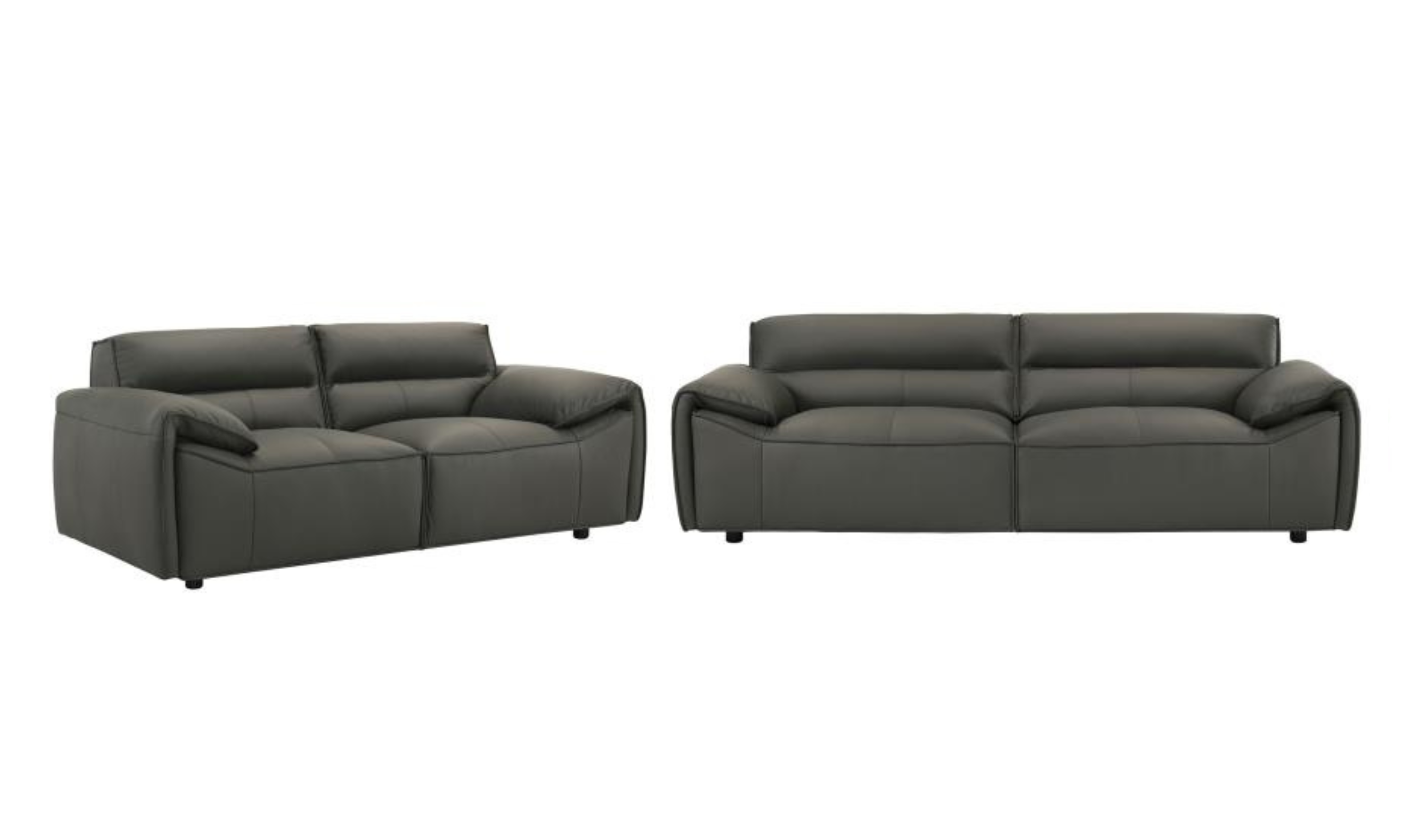 Modern Heritage Buxton Leather Living Room Set | Jennifer Furniture