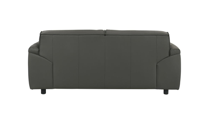 Modern Heritage Buxton Leather Loveseat with Wide Track Arms-jennifer