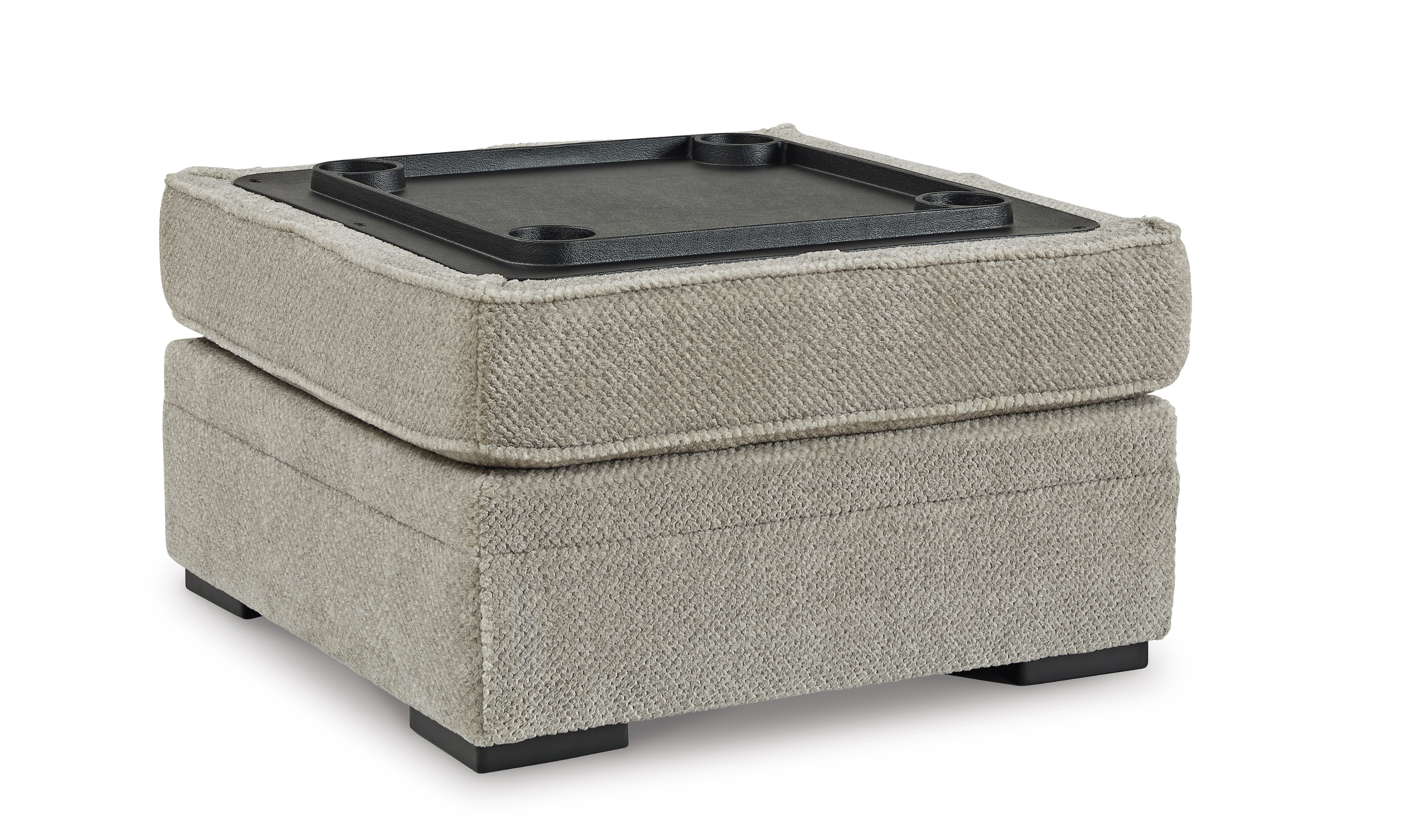 Modern Heritage Calnita Sisal Ottoman With Storage