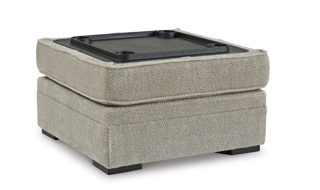 Modern Heritage Calnita Sisal Ottoman With Storage