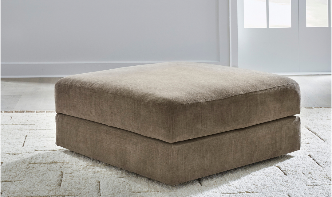 Modern Heritage Camellia-Court Fabric Ottoman With Hidden Storage-Jennifer