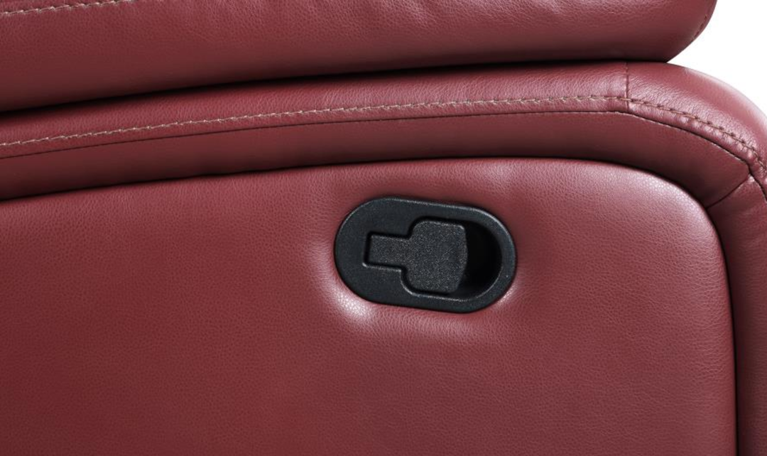 Modern Heritage Camila Leather Motion Reclining Loveseat