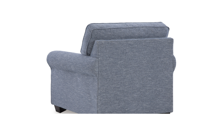 Modern Heritage Carissa Manor Denim Fabric Chair