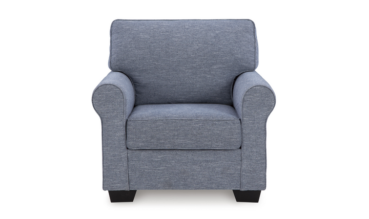 Modern Heritage Carissa Manor Denim Fabric Chair
