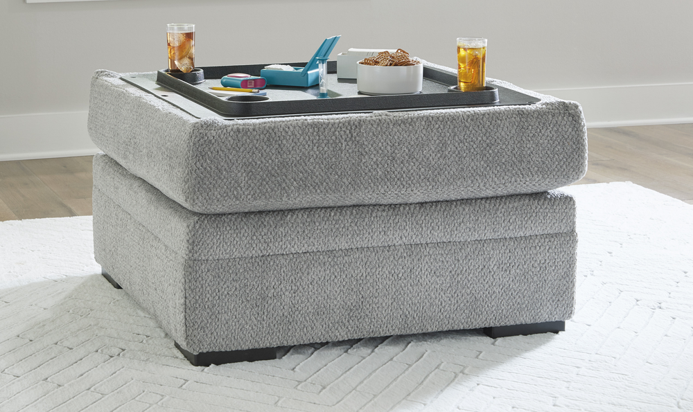 Modern Heritage Casselbury Ottoman With Storage-Jennifer Furniture