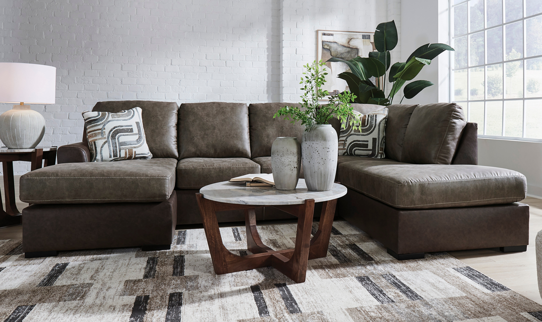 Modern Heritage Castille Way 2-Piece Sleeper Sectional with Chaise