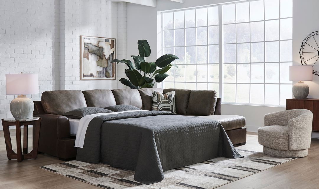 Modern Heritage Castille Way 2-Piece Sleeper Sectional with Chaise
