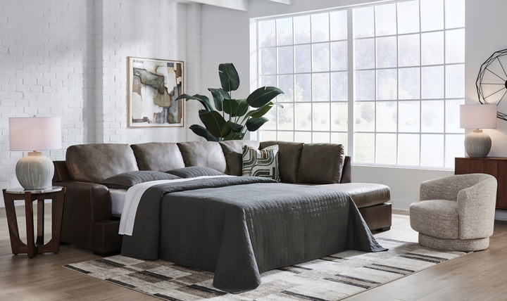 Modern Heritage Castille Way 2-Piece Sleeper Sectional with Chaise