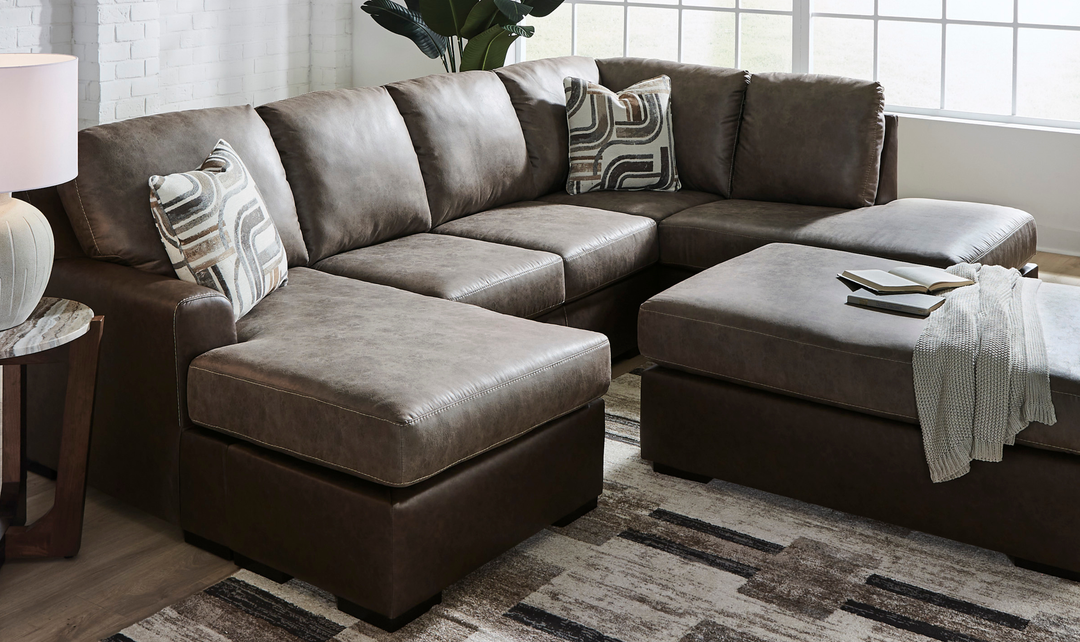 Modern Heritage Castille Way 2-Piece Sleeper Sectional with Chaise
