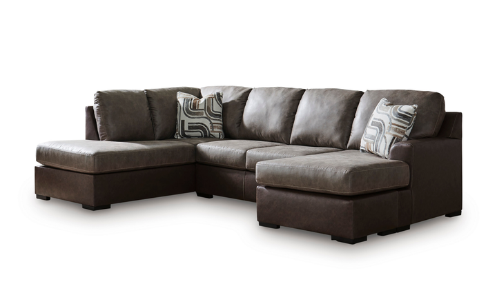 Modern Heritage Castille Way 2-Piece Sleeper Sectional with Chaise