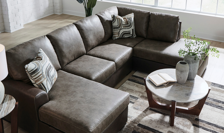 Modern Heritage Castille Way 2-Piece Sleeper Sectional with Chaise