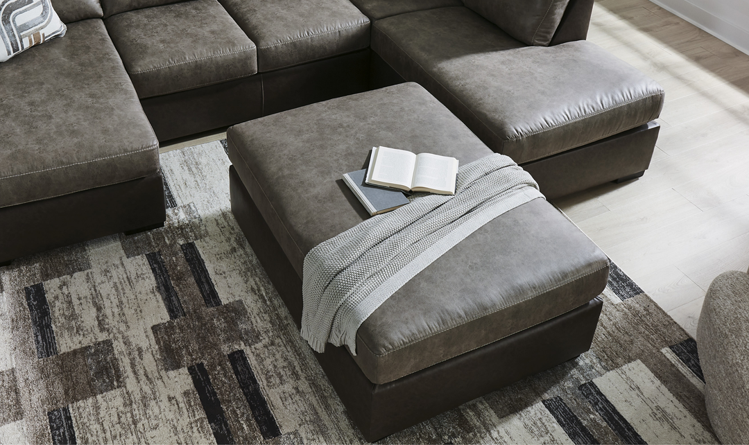 Modern Heritage Castille Way Oversized Accent Ottoman - Jennifer Furniture