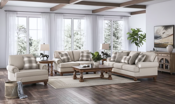 Modern Heritage Clearbrooke Polyester Living Room Set