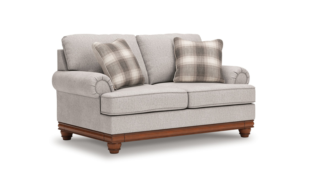 Modern Heritage Clearbrooke Fabric Loveseat