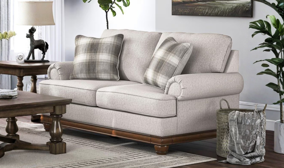 Modern Heritage Clearbrooke Fabric Loveseat
