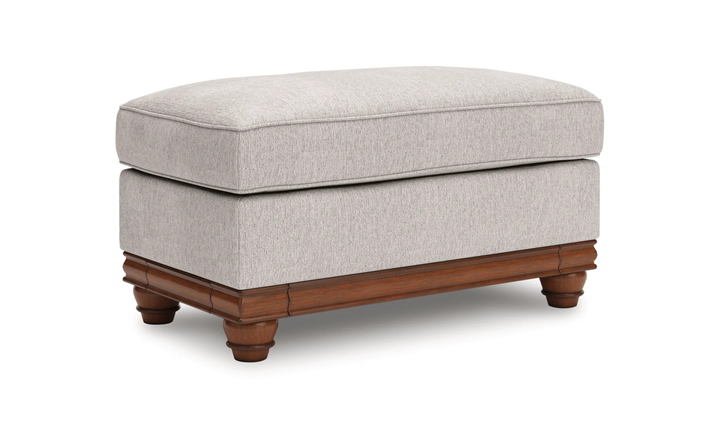 Modern Heritage Clearbrooke Fabric Ottoman
