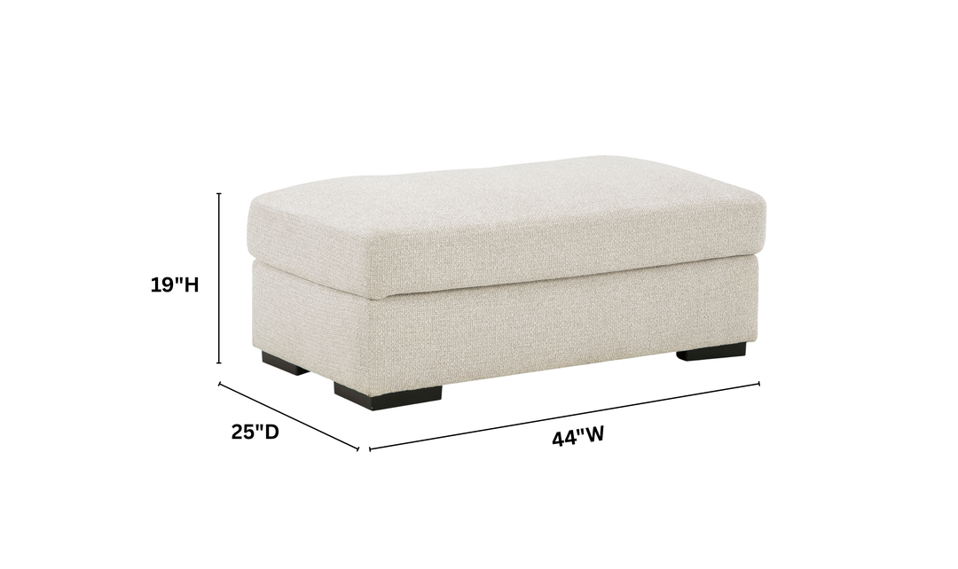 Modern Heritage Conlee-Pike Ottoman-Jennifer Furniture
