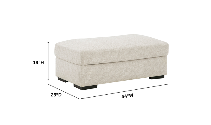Modern Heritage Conlee-Pike Ottoman-Jennifer Furniture
