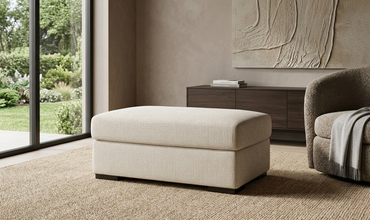 Modern Heritage Conlee-Pike Ottoman-Jennifer Furniture
