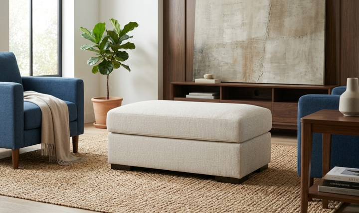 Modern Heritage Conlee-Pike Ottoman-Jennifer Furniture
