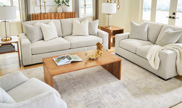 Modern Heritage Conlee-Pike Polyester Upholstered Living Room Set-Jennifer Furniture