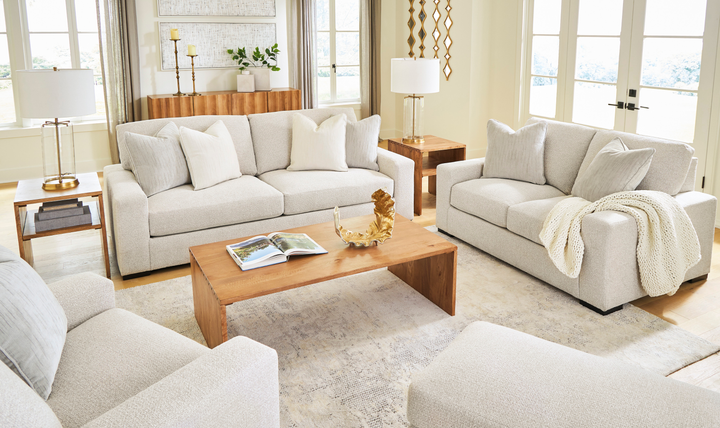 Modern Heritage Conlee-Pike Polyester Upholstered Living Room Set-Jennifer Furniture