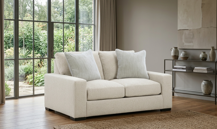 Modern Heritage Conlee-Pike Polyester Upholstered Loveseat-Jennifer Furniture